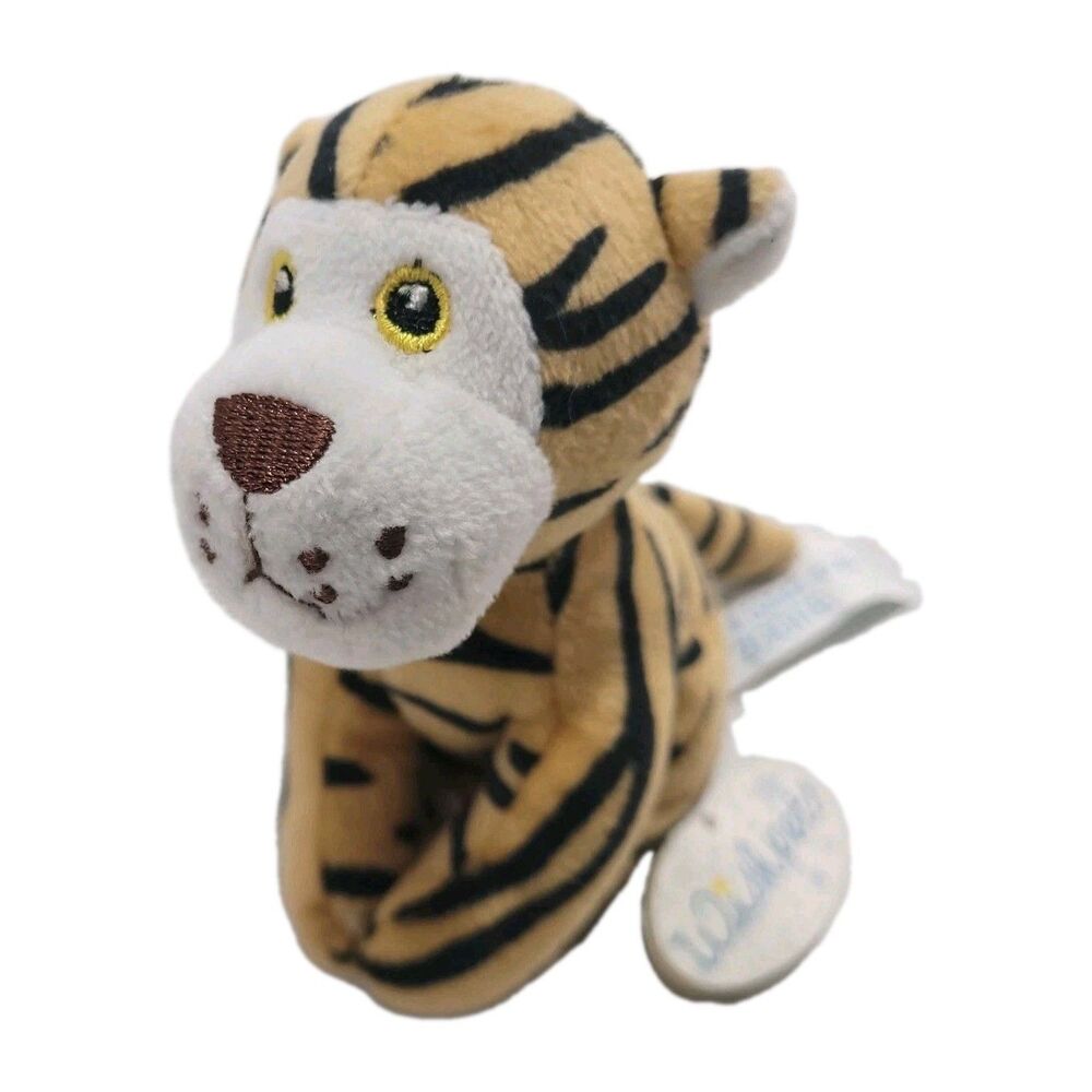 Zooite Tiger Mini Plush Wishpets 5" #52047 2006 Finger Hugger - Picture 3 of 10